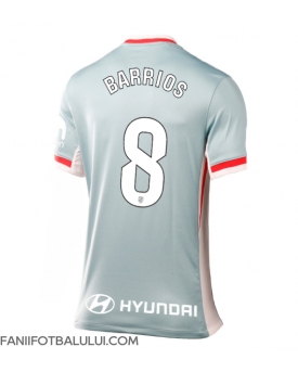 Atletico Madrid Pablo Barrios #8 Tricou Fotbal Replică 2024-25 Femei Deplasare